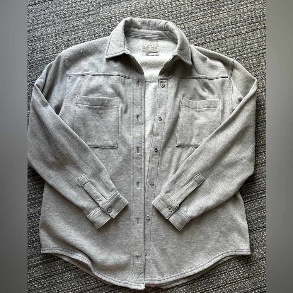 Urban outfitters grey button up